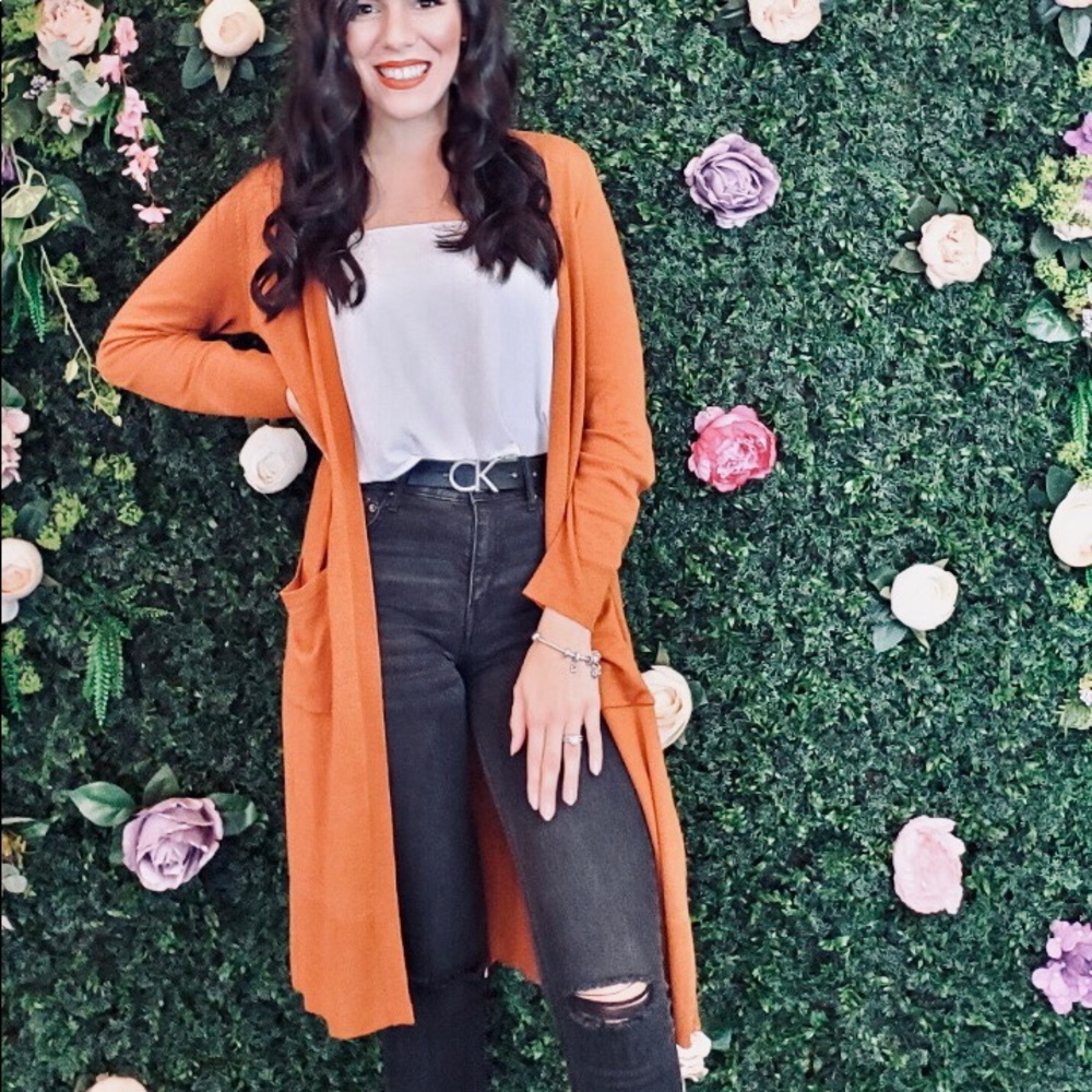 Long cardigan